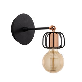 Opviq Demre - N-1206 Lámpara de pared industrial negra
